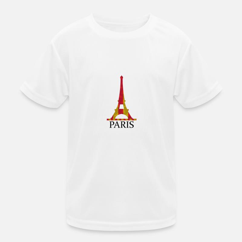 tour Eiffel T-shirt sport Enfant