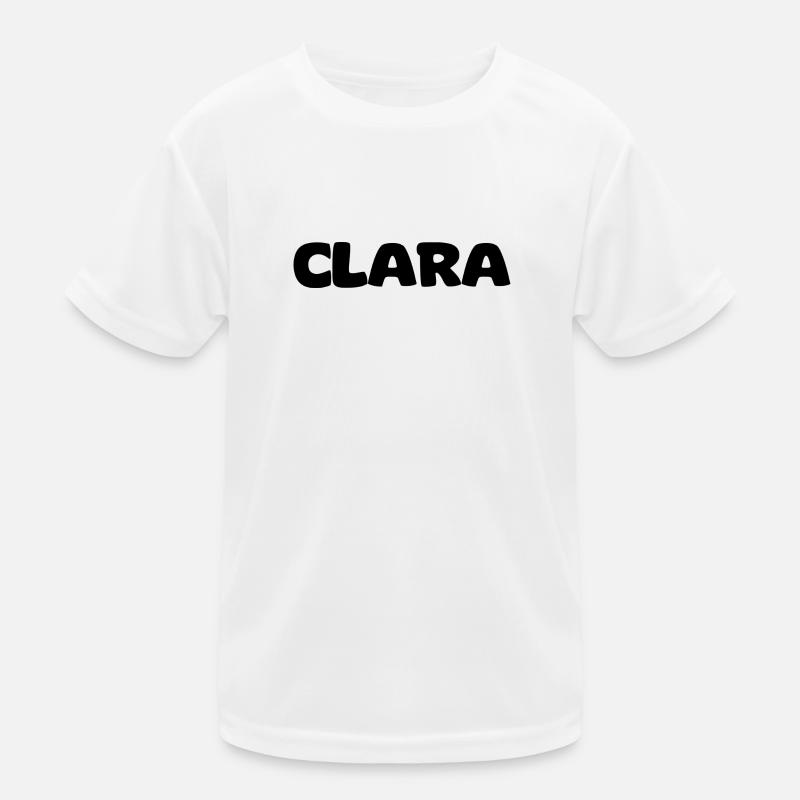 Name - Clara Kinder Funktions-T-Shirt