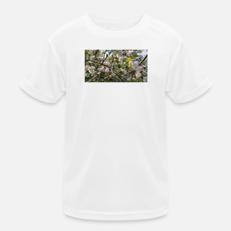 Branches de cerisier en fleurs Printemps T-shirt sport Enfant