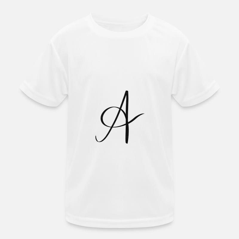 Buchstabe A Kinder Funktions-T-Shirt