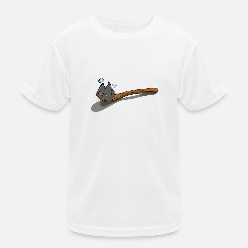 Cuillère-Mountain Spoon Mountain T-shirt sport Enfant