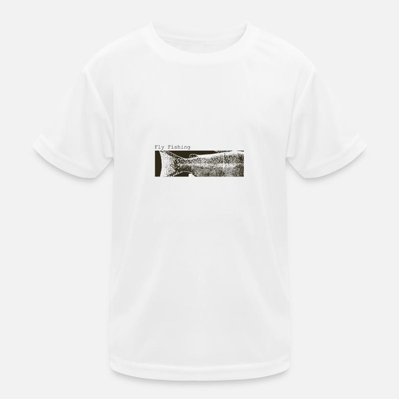 Modell 49 - Forelle Kinder Funktions-T-Shirt