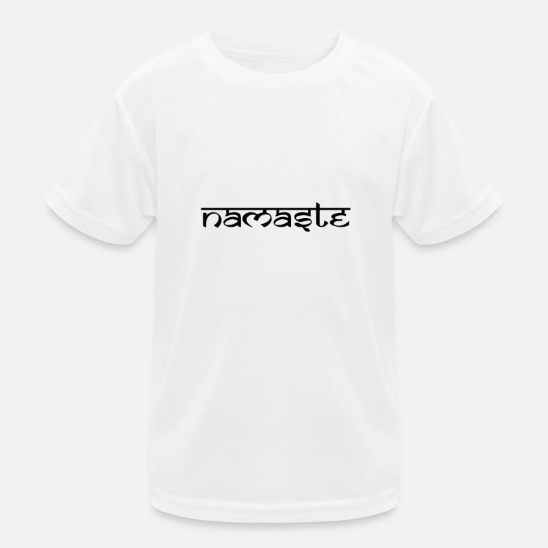 Salutation indienne Namaste T-shirt sport Enfant