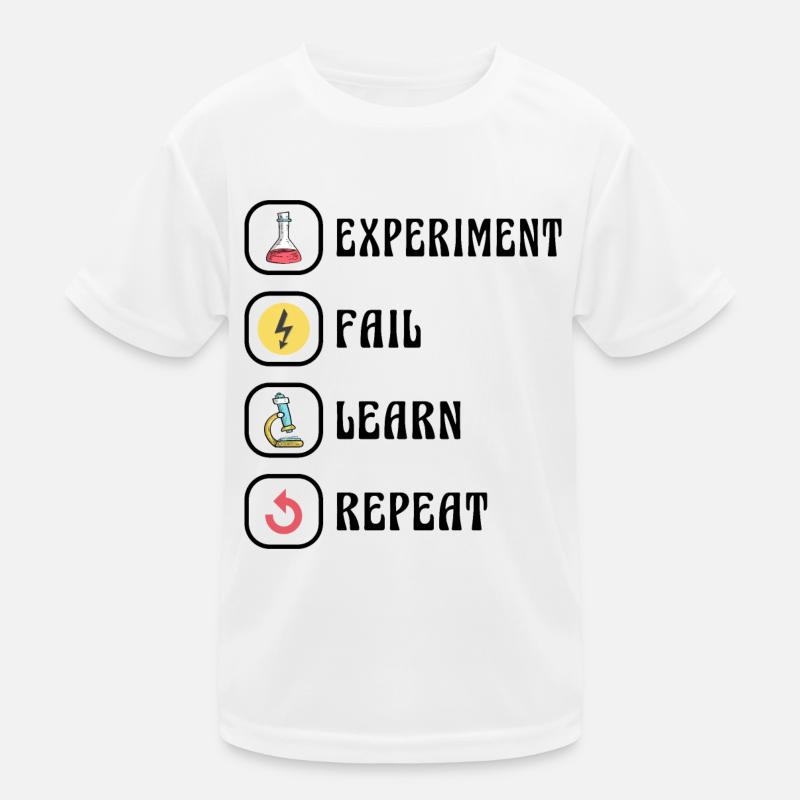 Science Physics Chemistry Experiment Kids Functional T-Shirt