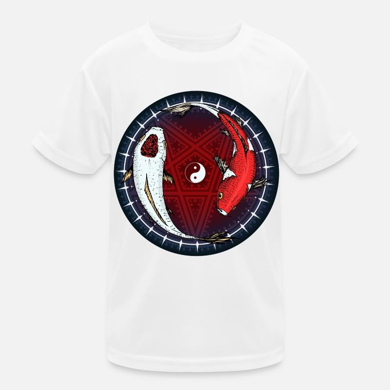 Koi Fish Kids Functional T-Shirt