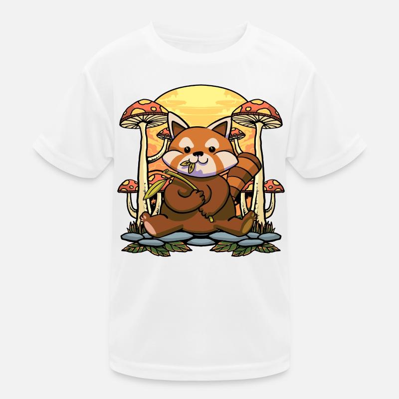 Roter Panda Kinder Funktions-T-Shirt