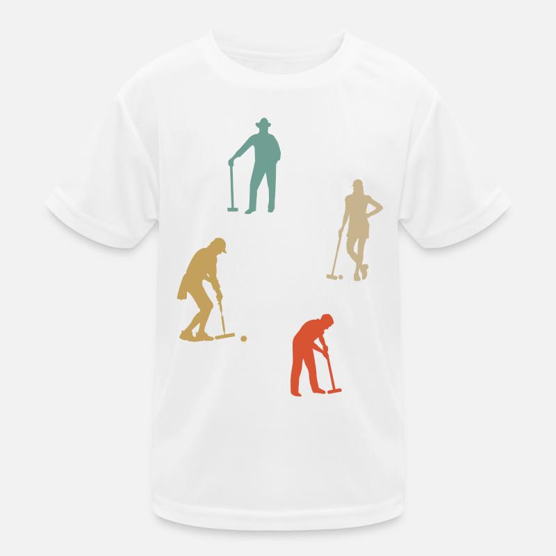 Krocket Kinder Funktions-T-Shirt