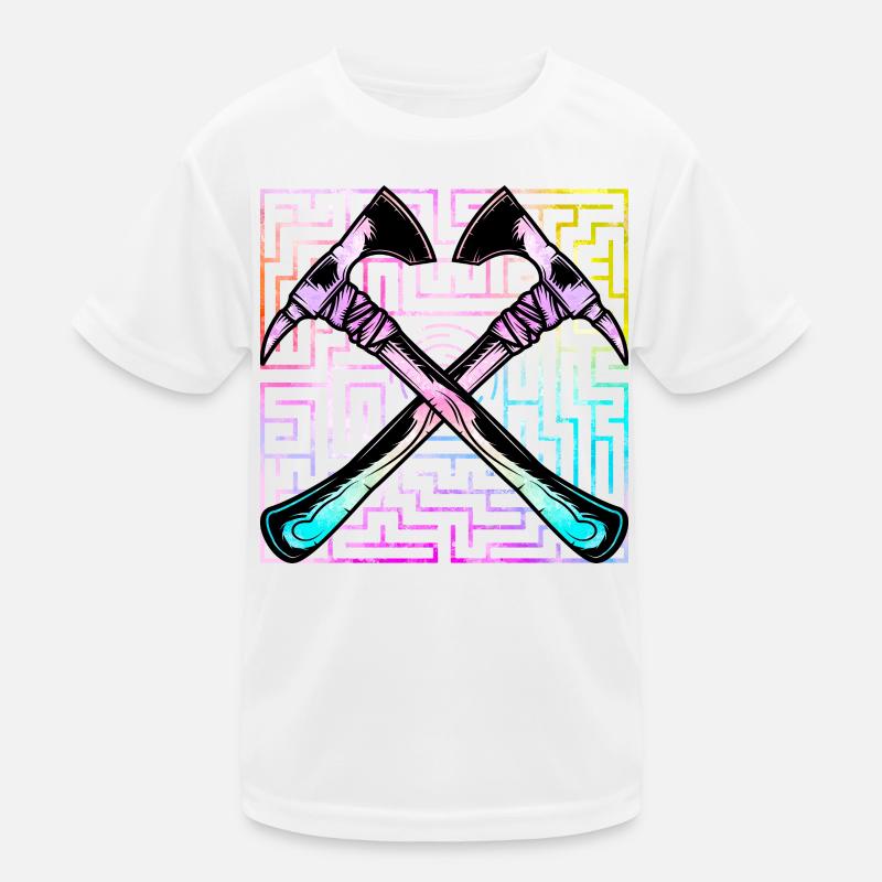 Axe throwing Kids Functional T-Shirt