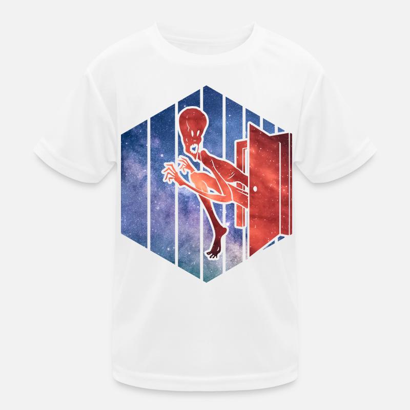 Alien Kinder Funktions-T-Shirt