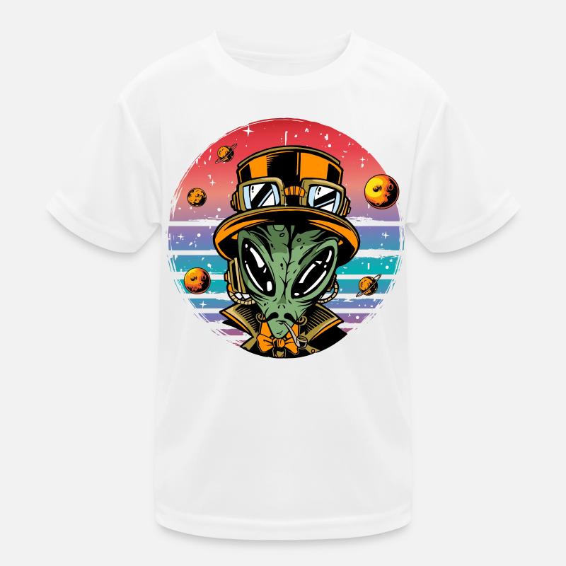 Alien Kinder Funktions-T-Shirt