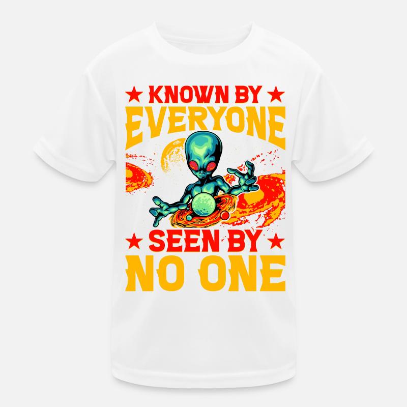 Known by Everyone seen by No one Kids Functional T-Shirt