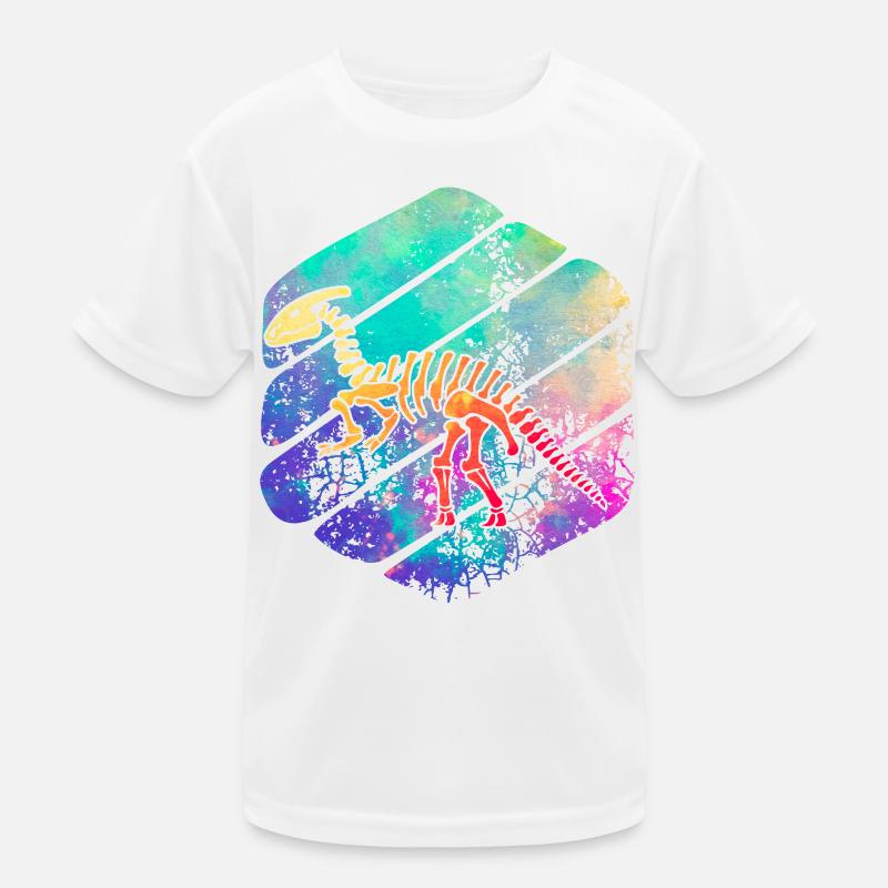 Dinosaurier Kinder Funktions-T-Shirt