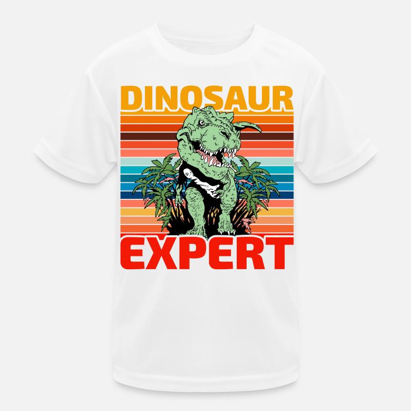 Dinosaur Expert Kinder Funktions-T-Shirt