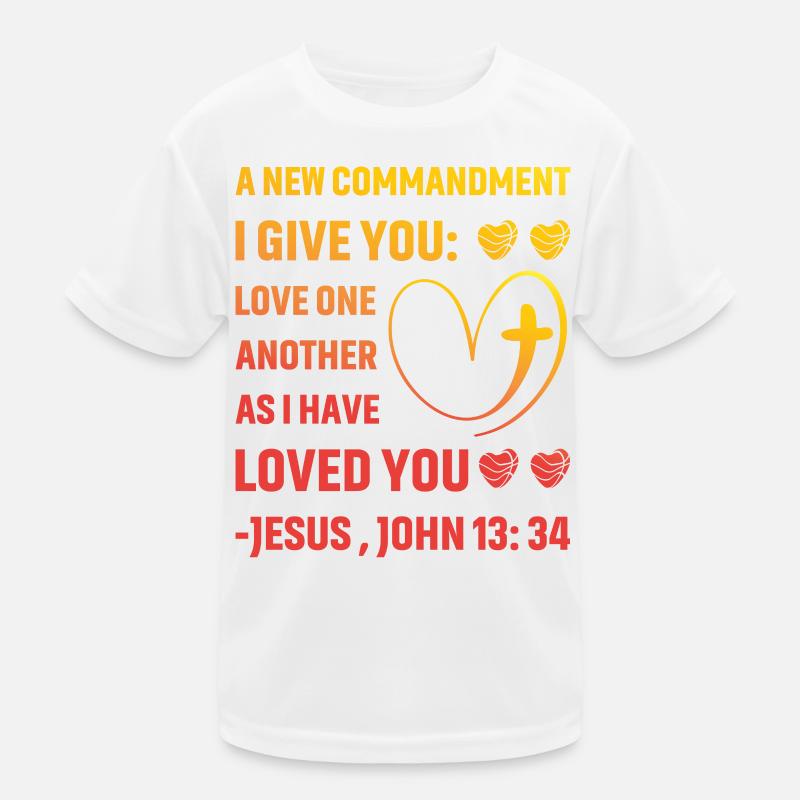 Citation du christianisme T-shirt sport Enfant