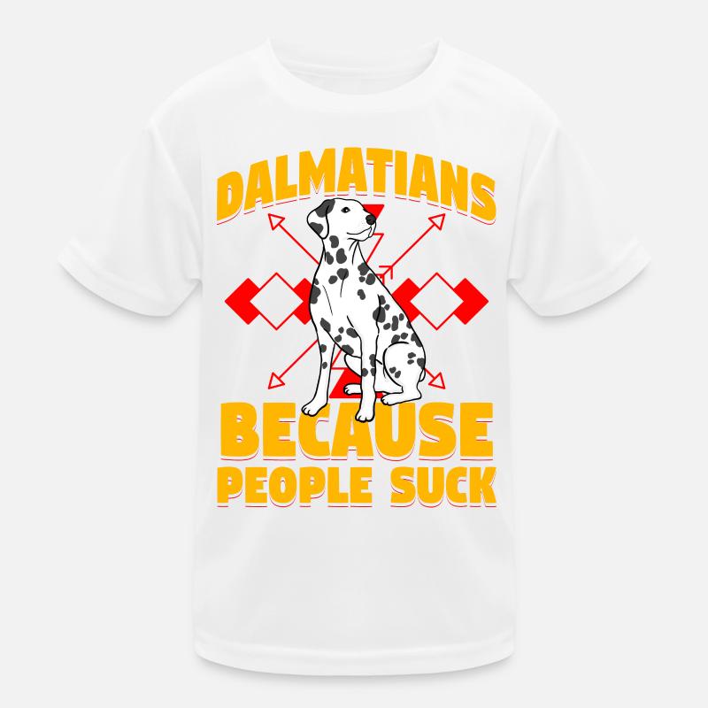 Dalmatiens parce que les gens sont nuls T-shirt sport Enfant