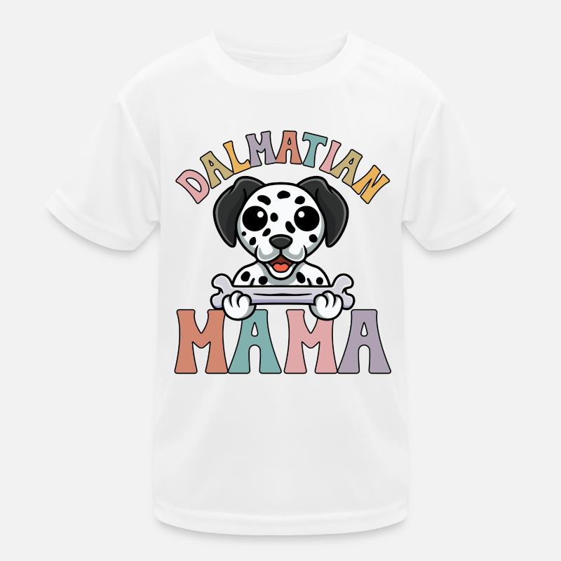 Maman dalmate T-shirt sport Enfant