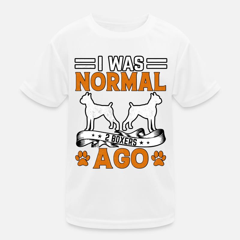 J’étais normal il y a 2 boxeurs T-shirt sport Enfant