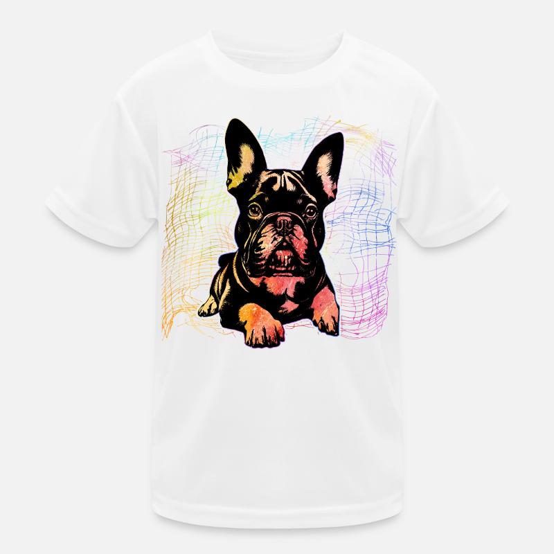 Bouledogue français T-shirt sport Enfant