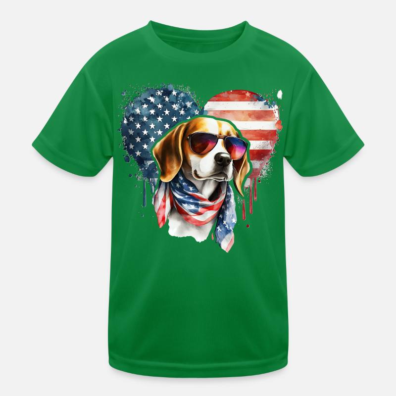 Beagle Kids Functional T-Shirt