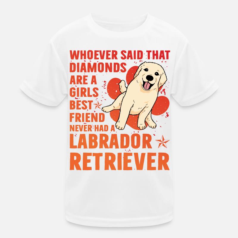 Labrador T-shirt sport Enfant