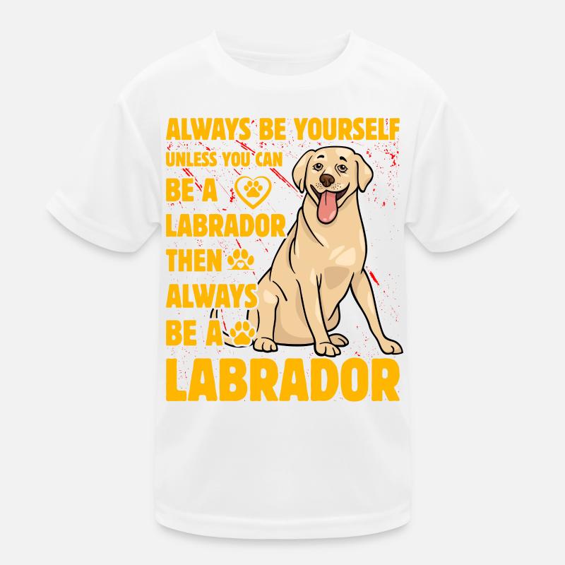 Labrador Kinder Funktions-T-Shirt
