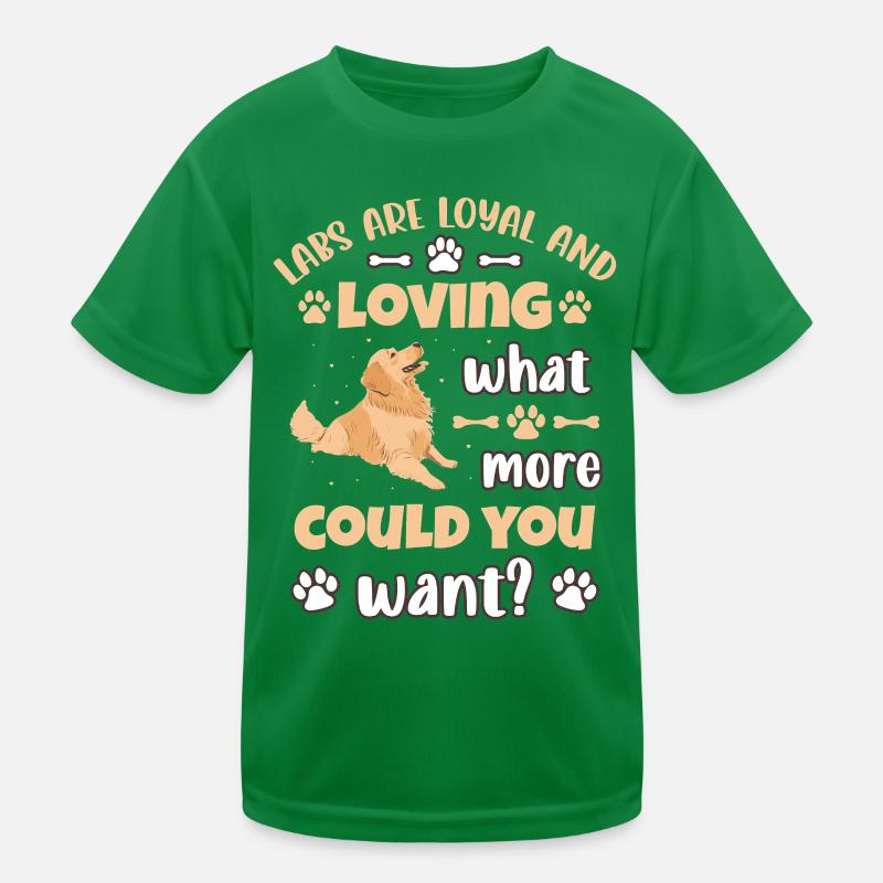 Labrador Kinder Funktions-T-Shirt