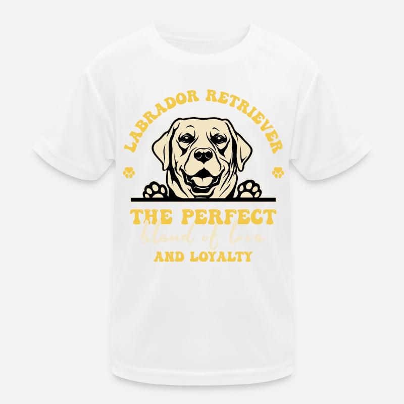 Labrador Kinder Funktions-T-Shirt