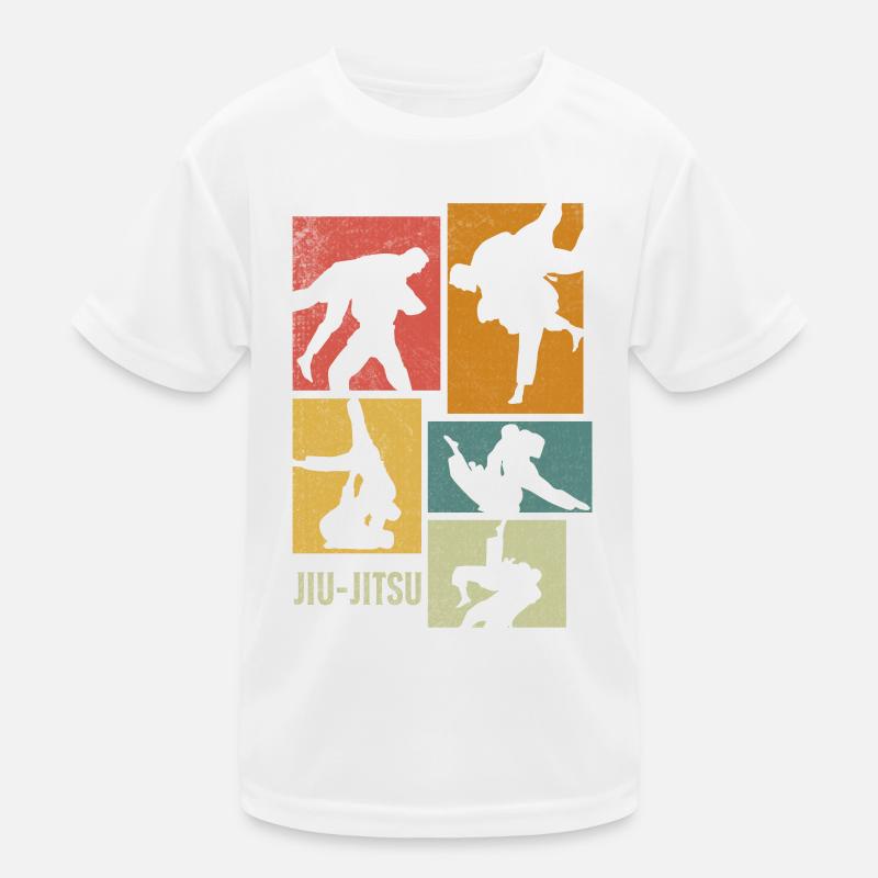 Jiu-Jitsu Brésilien Rétro T-shirt sport Enfant