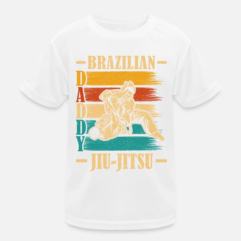 Brazilian Jiu-Jitsu Daddy Kinder Funktions-T-Shirt