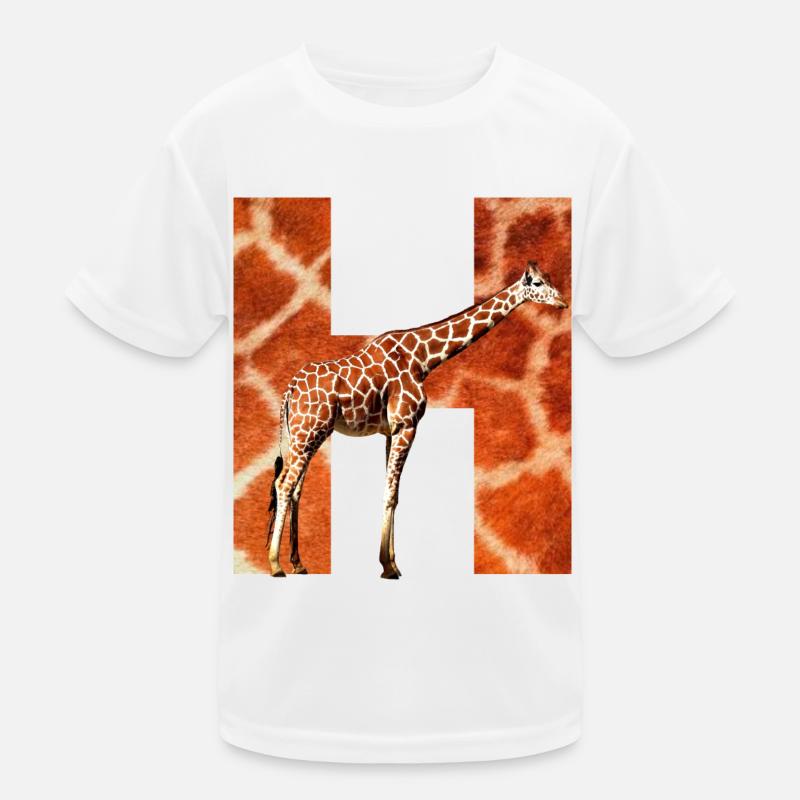 giraffe h Kids Functional T-Shirt