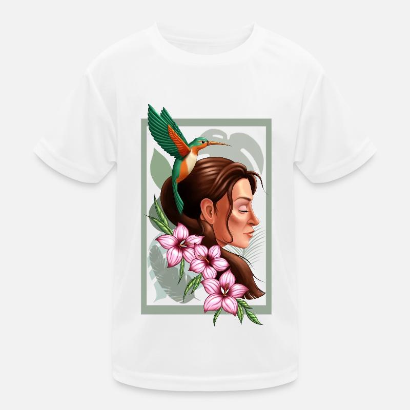 Mutter Erde Kinder Funktions-T-Shirt