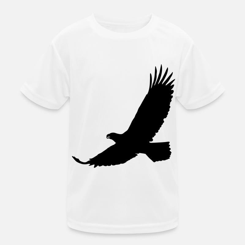 eagle - Kids Functional T-Shirt - white