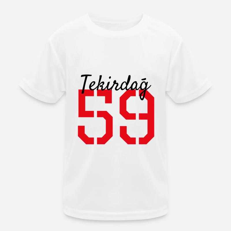 Tekirdag 59 Türkei Kinder Funktions-T-Shirt