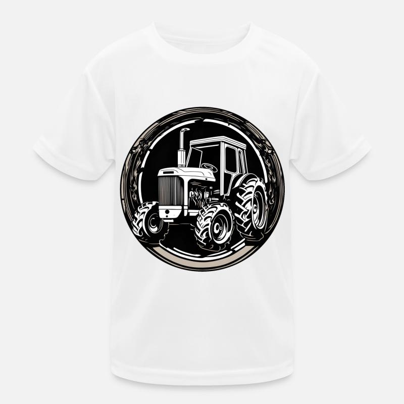 Traktor / Landwirtschaft / Bauer / Feldarbeit Kinder Funktions-T-Shirt