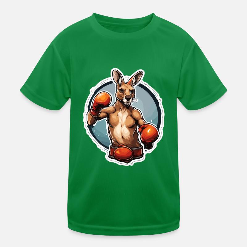 Känguru / Tier / Australien / Beuteltier / Outback Kinder Funktions-T-Shirt