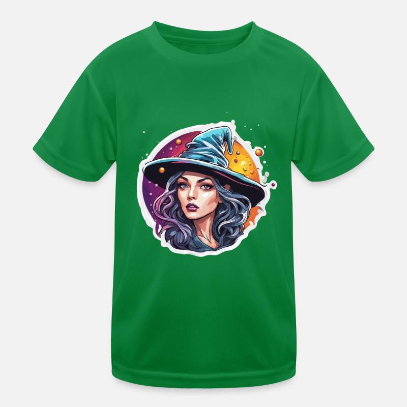 Witch / Magic / Witch Ritual / Fairy Tale / Spell Kids Functional T-Shirt