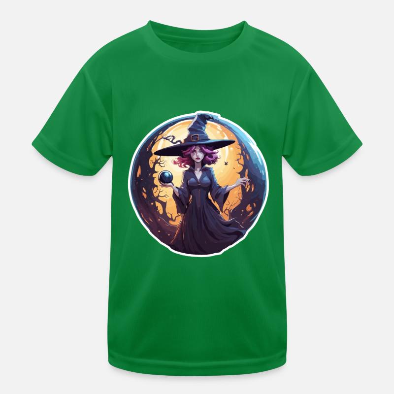 Witch / Magic / Witch Ritual / Fairy Tale / Spell Kids Functional T-Shirt