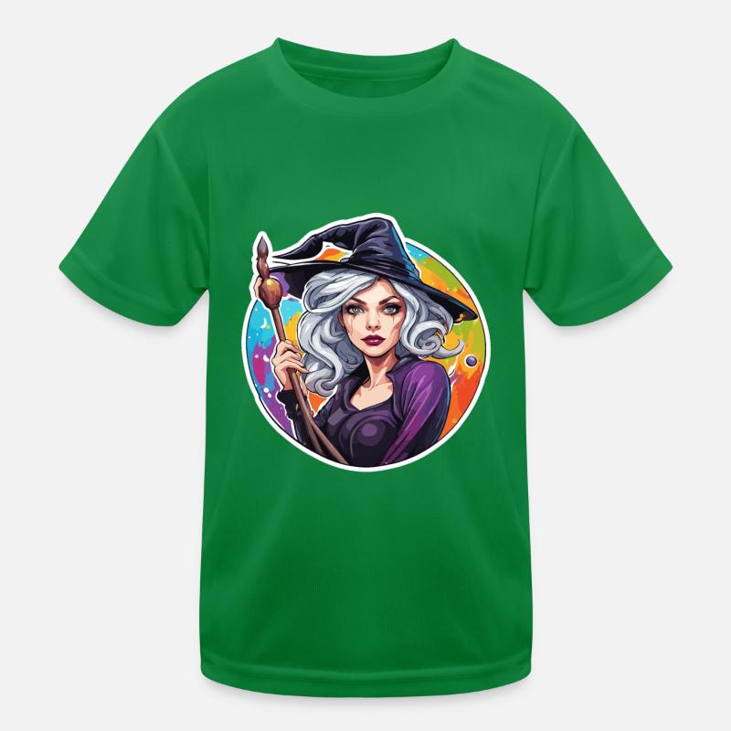 Witch / Magic / Witch Ritual / Fairy Tale / Spell Kids Functional T-Shirt