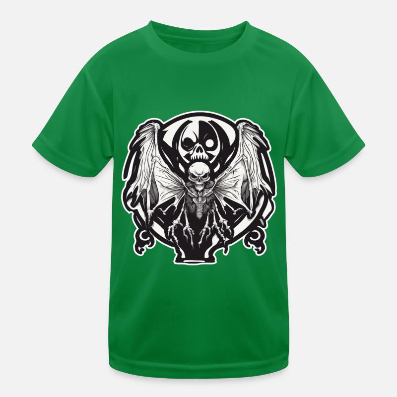 Mothman / Moth / Insect / Mythical Creature / Flutter Kids Functional T-Shirt