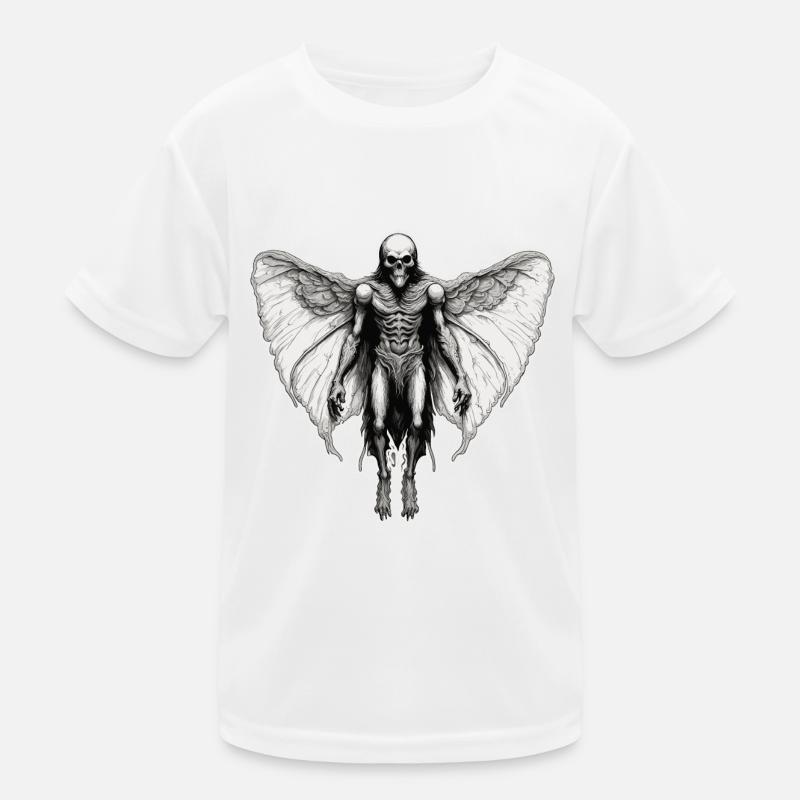 Mothman / Moth / Insect / Mythical Creature / Flutterer Kids Functional T-Shirt