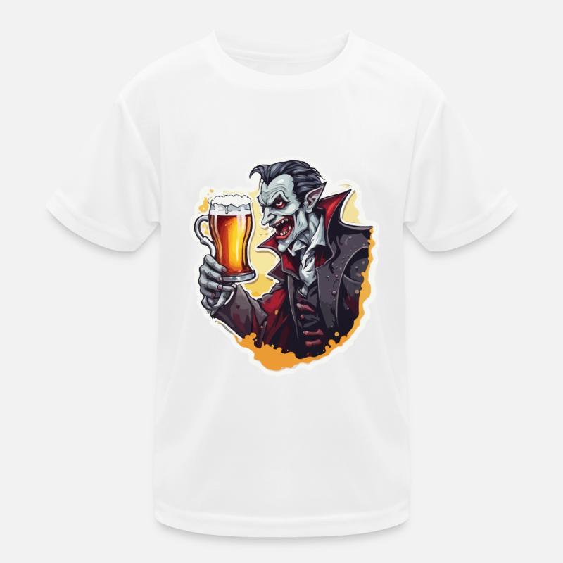 Vampir / Dracula / Blutsauger / Halloween / Mythos Kinder Funktions-T-Shirt