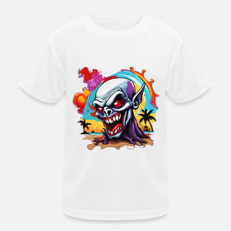 Vampire / Dracula / Suceur de sang / Halloween / Mythe T-shirt sport Enfant