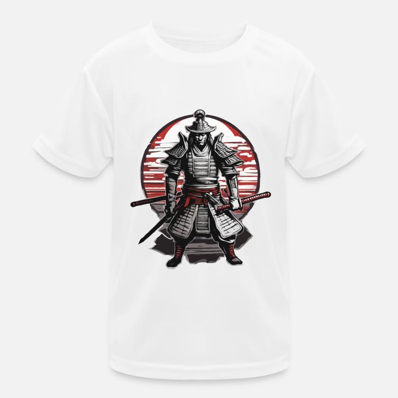 Samurai / Japanese / Harakiri / Katana / Man Kids Functional T-Shirt