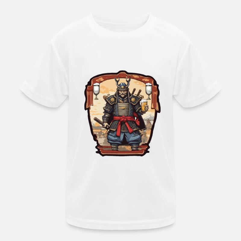Samurai / Japanisch / Harakiri / Katana / Mann Kinder Funktions-T-Shirt