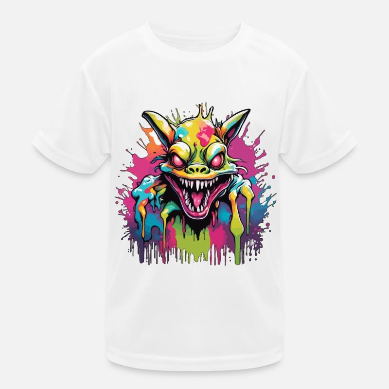 Chupacabra / Créature suceuse / Monstre /Espagne T-shirt sport Enfant