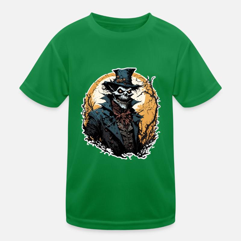 Épouvantail / Ouvrier de la moisson / Champ de maïs / Champ T-shirt sport Enfant