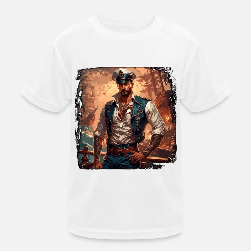 Sailor / Ship's Crew / Deckhand / Anchor Kids Functional T-Shirt