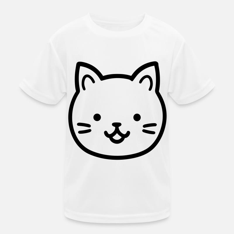chat T-shirt sport Enfant