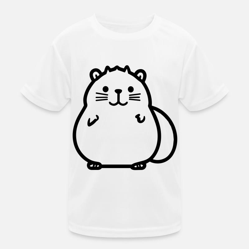 Murmeltier Kinder Funktions-T-Shirt