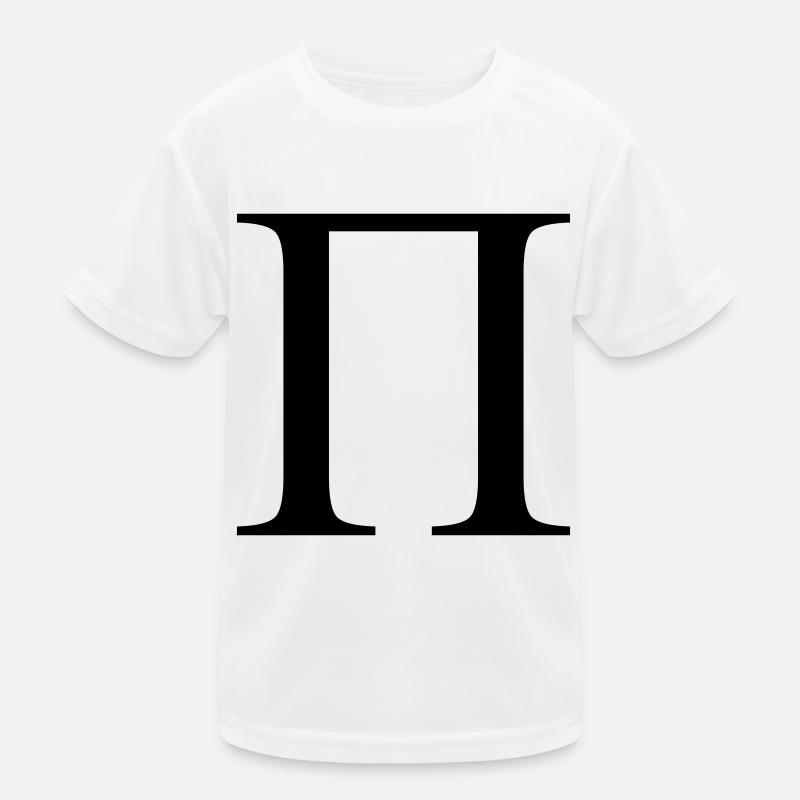 pi greek Kids Functional T-Shirt